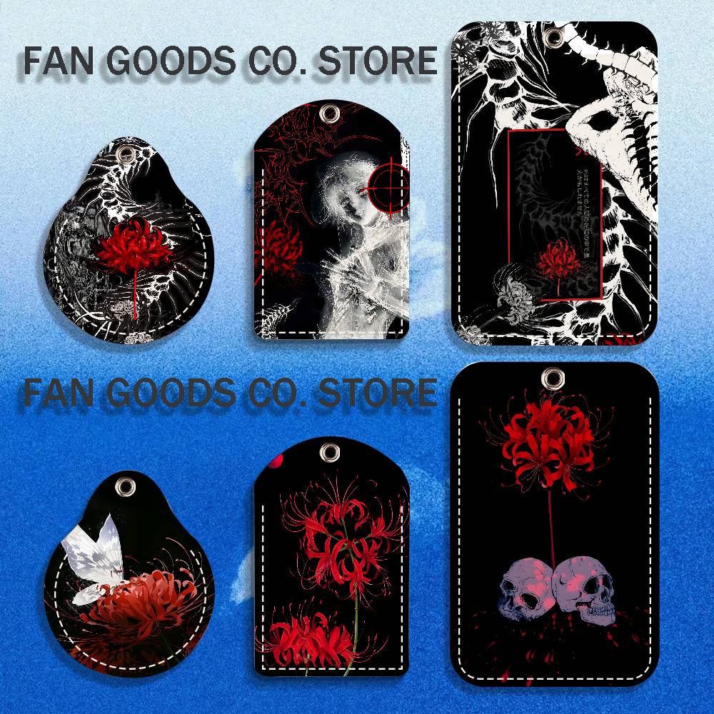 Leather Work - Portachiavi Japan T-Tokyo Red Spider Lily