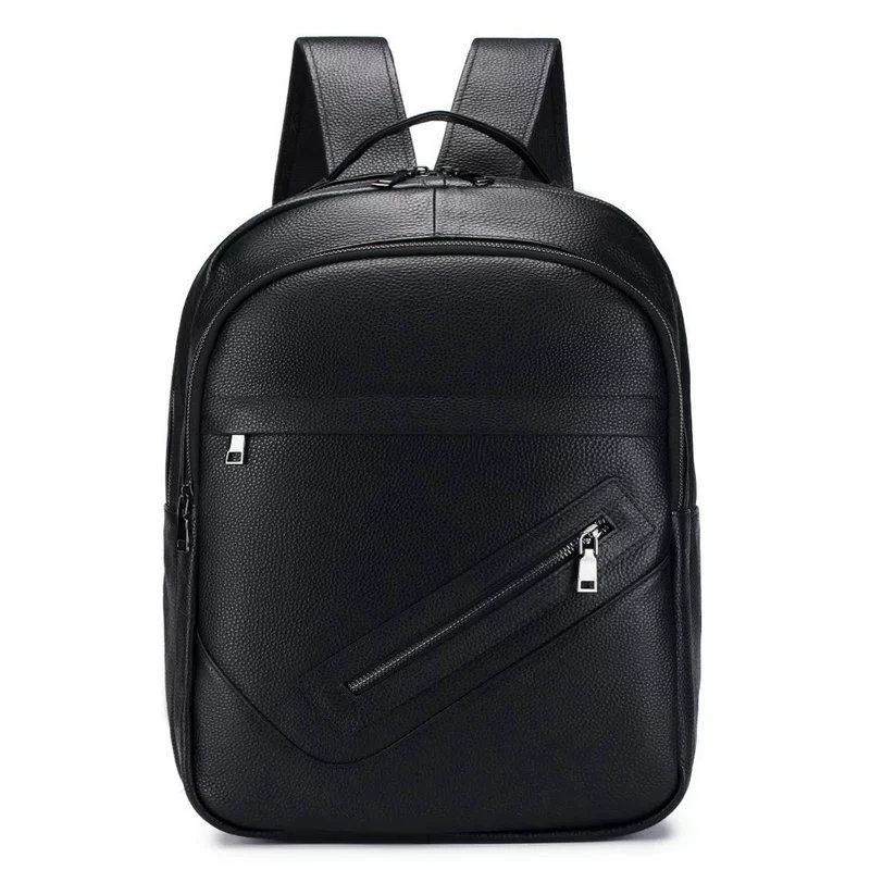 Leather Work Rucksack Mens - Zaino per Laptop in Vera Pelle
