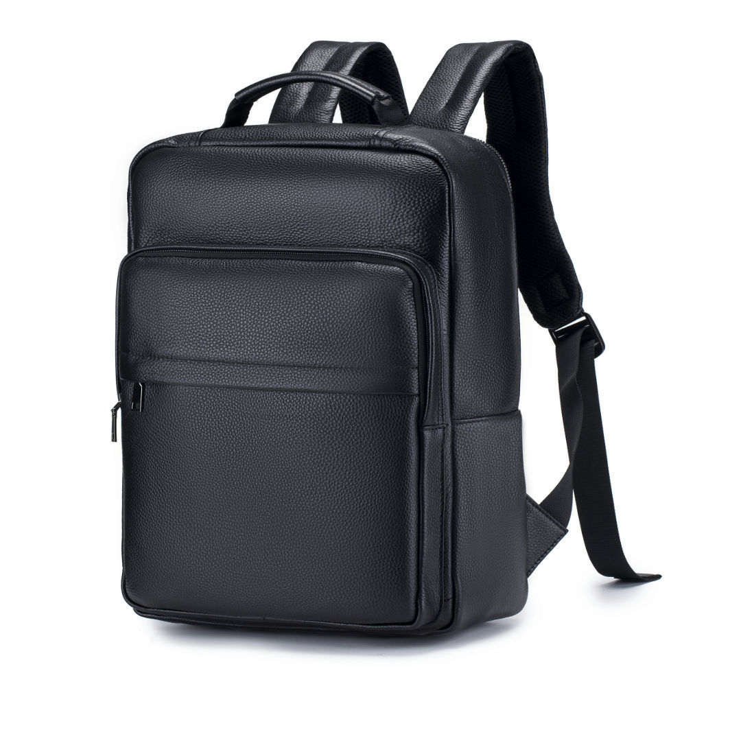 Leather Work Rucksack Mens - Zaino da Viaggio in Vera Pelle
