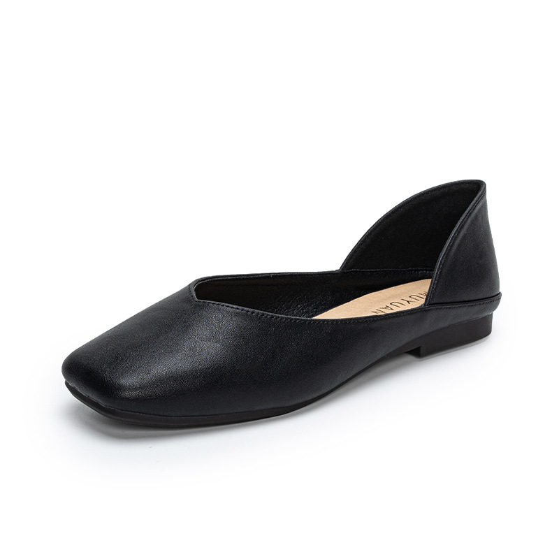 Leather Work - Scarpe basse da donna con punta