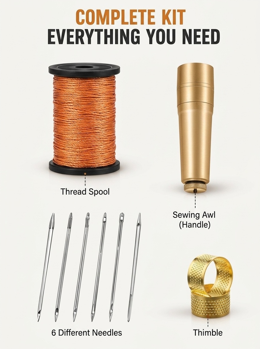 Strumento per Cucire in Pelle, - Leatherwork Tools recensione e prezzo