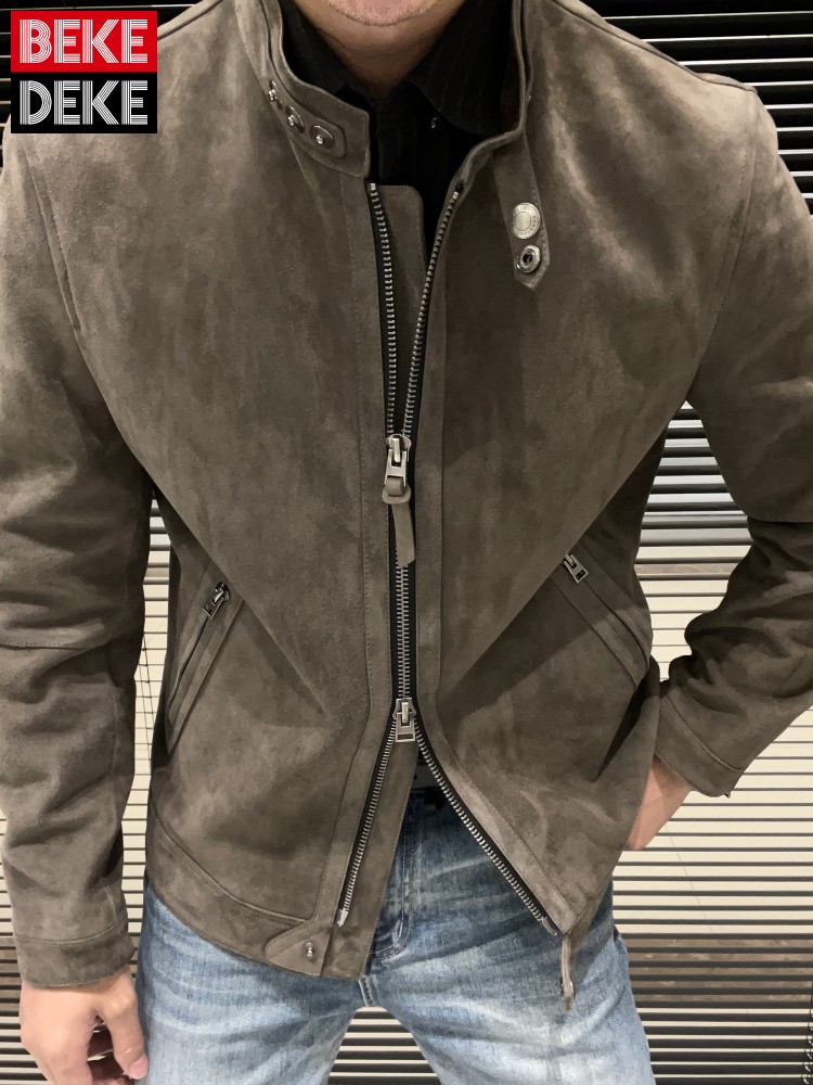 Giacca da uomo alla moda, nuov - Leather Work For Kids recensione e prezzo