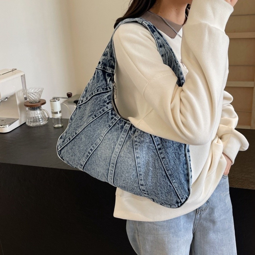 Borsa a Spalla Vintage in Deni - Leather Work Jeans recensione e prezzo