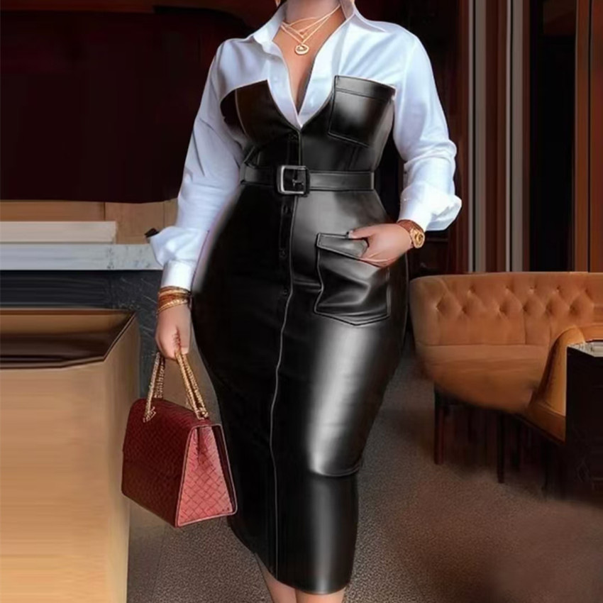 Abito da donna in similpelle,  - Leatherwork Midnight recensione e prezzo