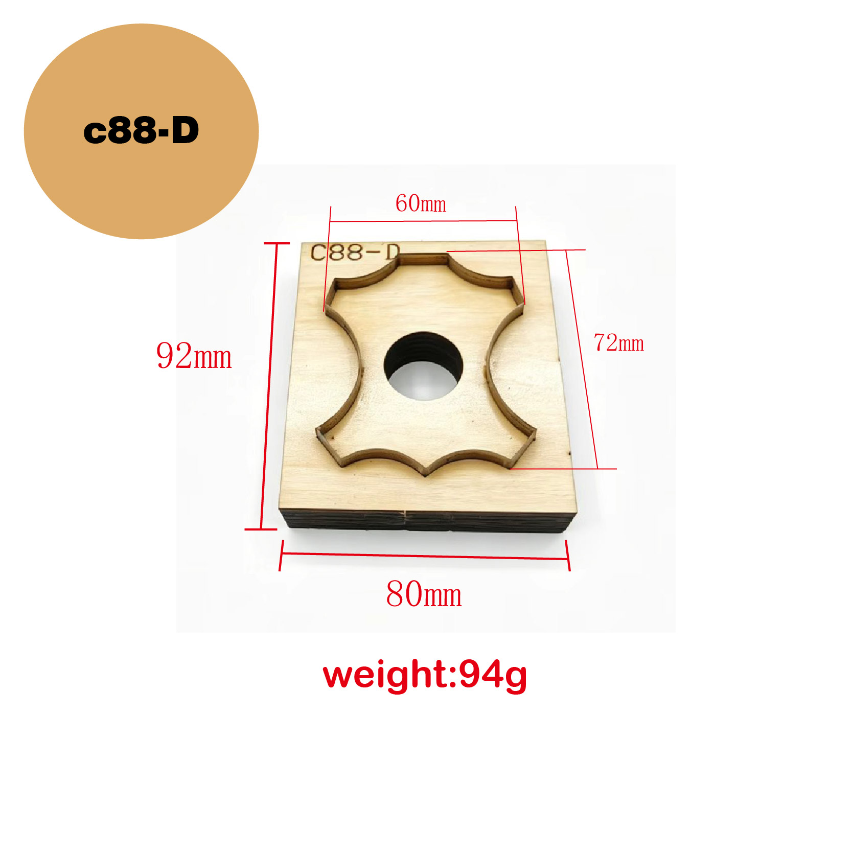 C88 Fustella Quadrilaterale Fl - Leatherwork Projects recensione e prezzo