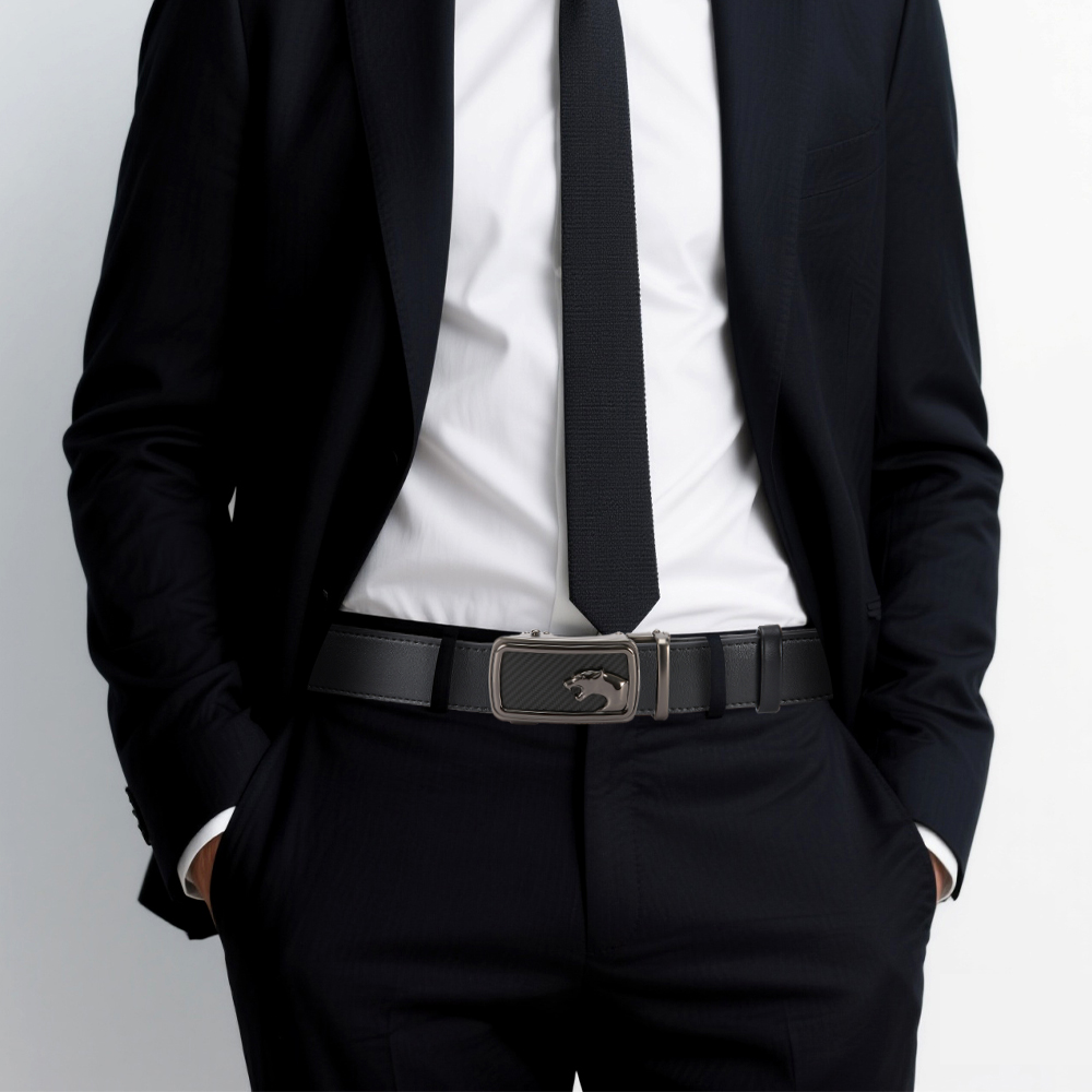 Cintura da uomo in vera pelle  - Leather Work Jeans recensione e prezzo