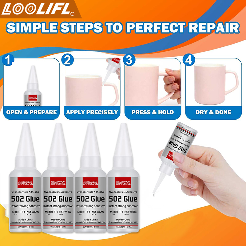 1-3pcs, 20ml, 502 super colla, - Leatherwork Tools recensione e prezzo