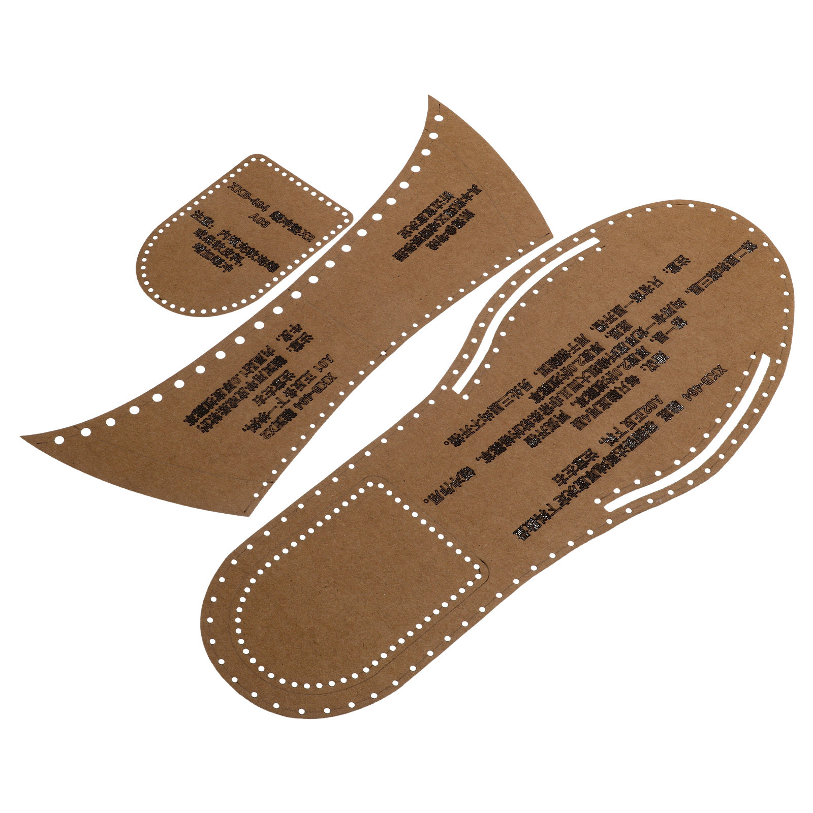 1 set di modelli per pantofole - Leatherwork For Beginners recensione e prezzo