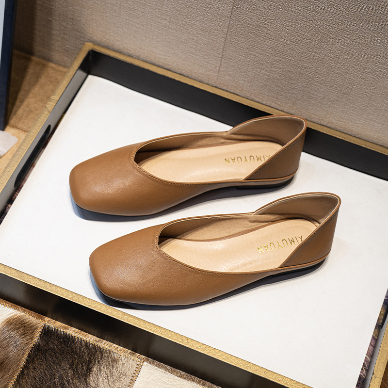 Scarpe basse da donna con punt - Leather Work recensione e prezzo