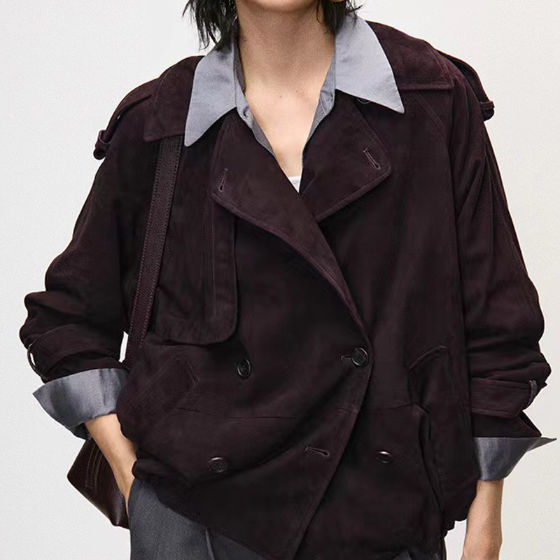 Giacca in vera pelle scamoscia - Leather Work For Kids recensione e prezzo